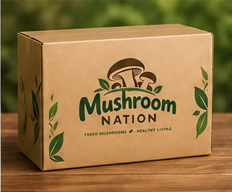 Mushroom Nation delivery box